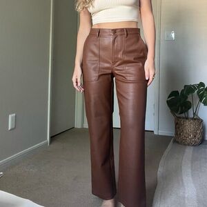 Aritzia Brown Lucy Pants